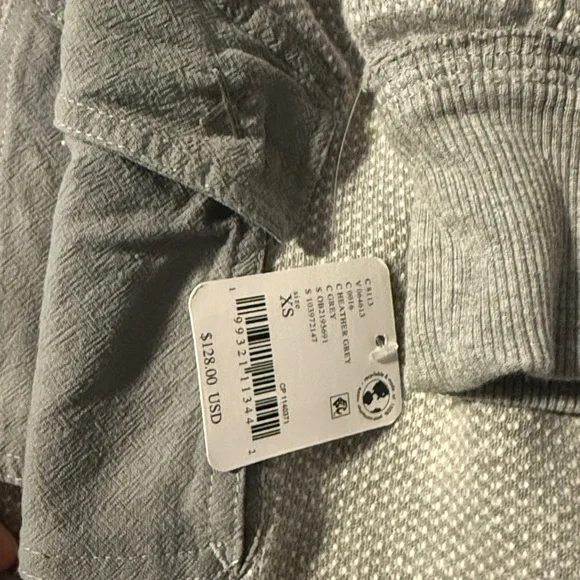 We The Free Lou Day Cardi Cardigan Sweatshirt XS NEW With Tags Heather Grey - Picture 8 of 10